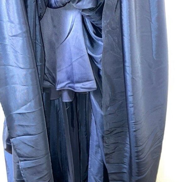 Fame and Partners Womens Size 2 Queen of Peace Navy Blue Dress - Picture 10 of 10